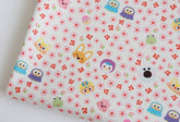 企鵝 Pororo、Crong、Eddy、Loopy、Petty 韓國動漫人物面料韓國製造,半碼